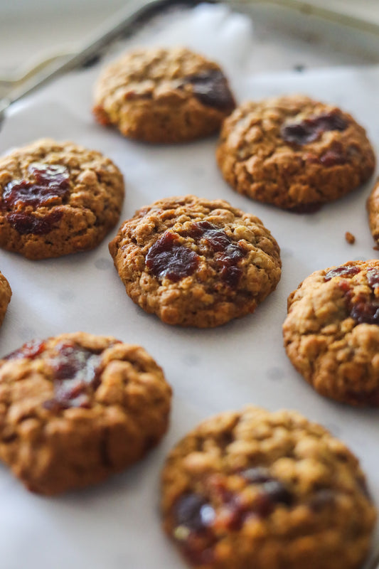 Oatmeal Guava Cookies - 12 cookies